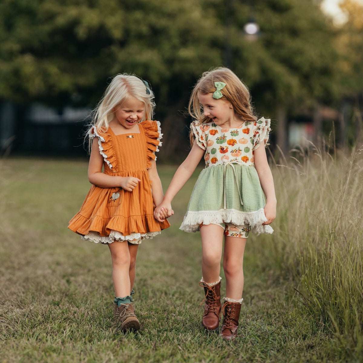 Pretty as a Pumpkin Pinafore