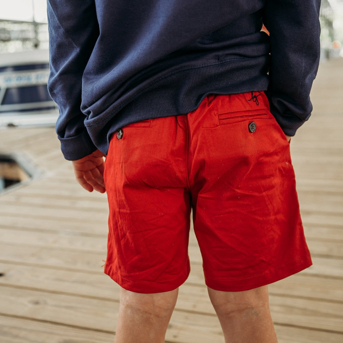 Red Boy Shorts