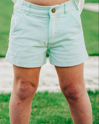 *PREORDER* Corduroy Versa Shorts ~ Mint