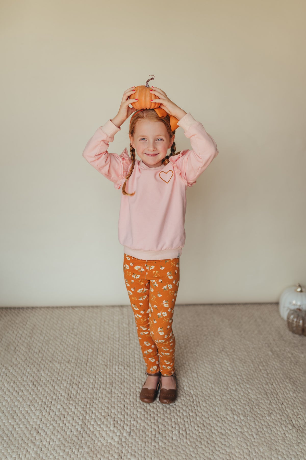 Pumpkin Spice Sweatshirt Set