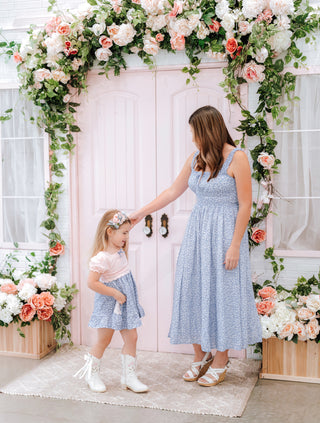 Women's Denim Daisies Dress