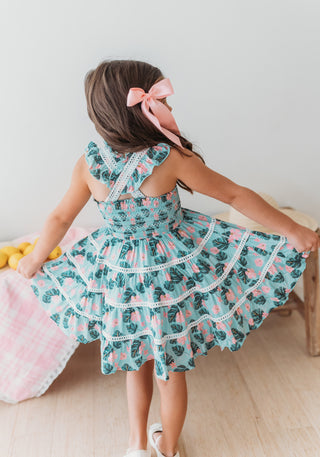 Hawaiian Smocked Dress