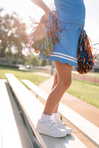 Gameday Scallop Athletic Set ~ Blue
