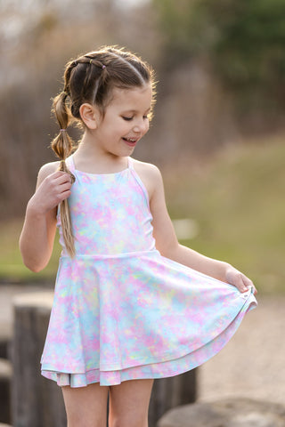 Rainbow Rush Athleisure Dress