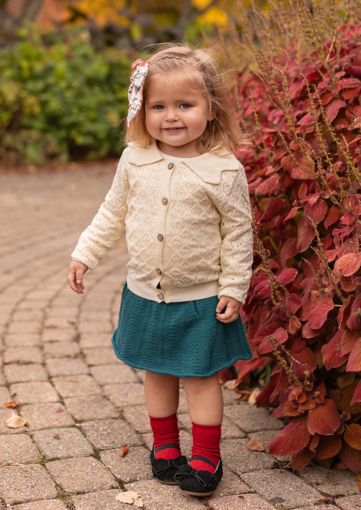 Cream Sweetheart Cardigan