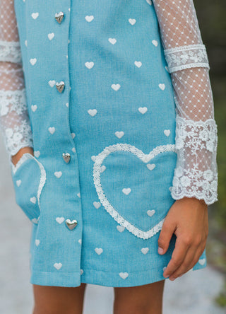 Candyland Denim Jumper