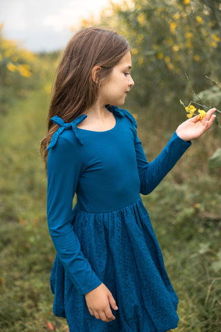 Blue Spruce Bubble Dress