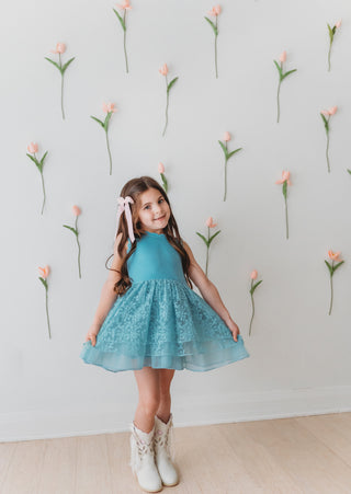 Daphne Short Dress and Shorts ~ Blue
