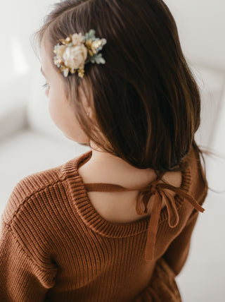 Whimsical Winter Tunic Set ~ Cinnamon