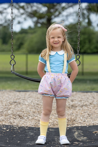 Color Me Cute Suspender Set
