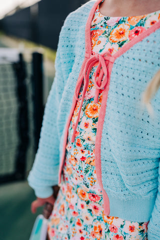Ice Blue Cardigan