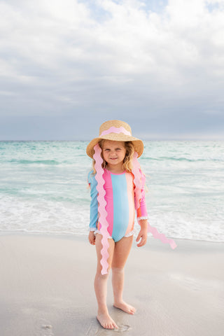 Harbor Hat- Pink, Red, Blue