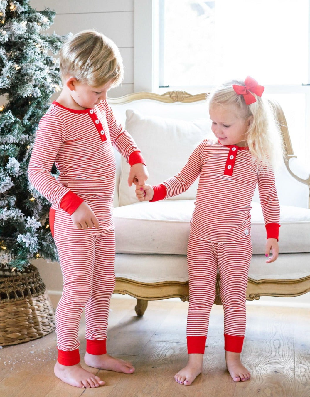 *PREORDER* Kids Classic Candy Cane Stripe Comfort Set