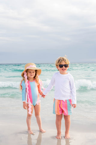 Harbor Hat- Pink, Red, Blue