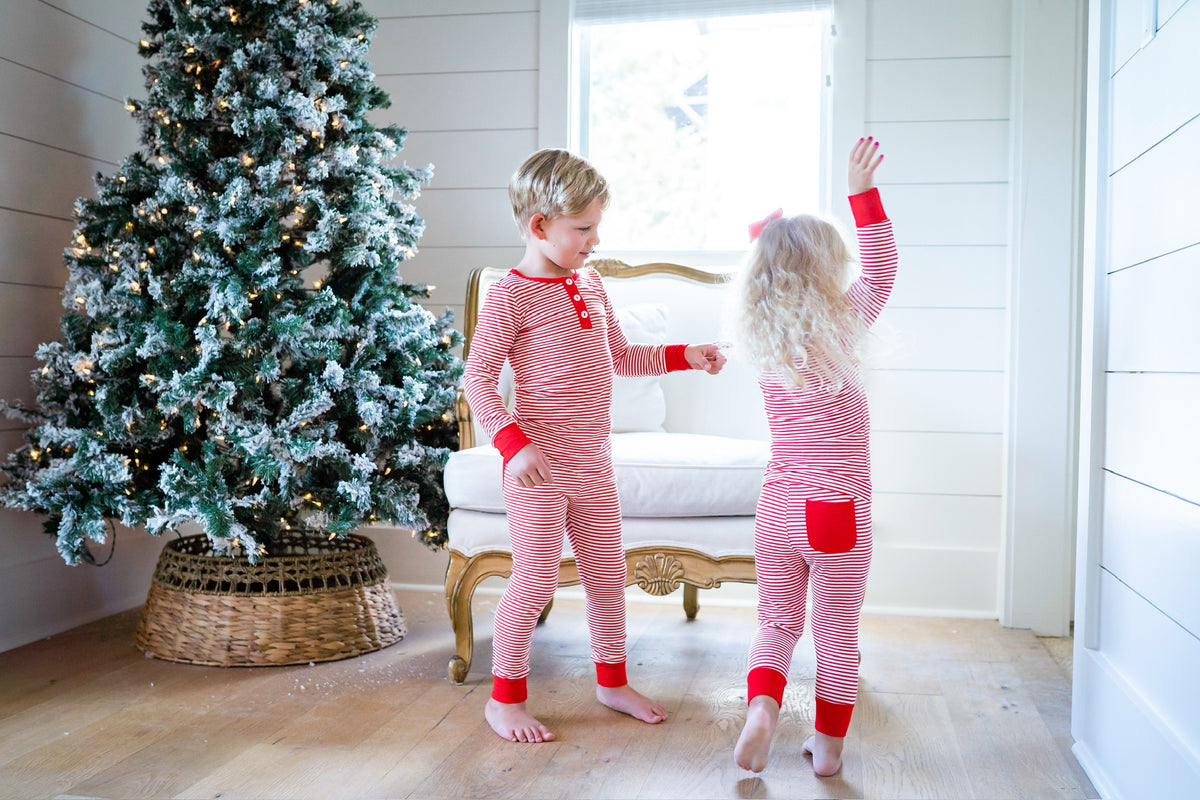 *PREORDER* Kids Classic Candy Cane Stripe Comfort Set