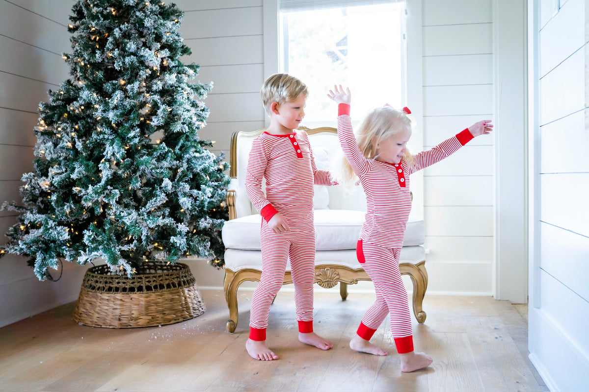 *PREORDER* Kids Classic Candy Cane Stripe Comfort Set