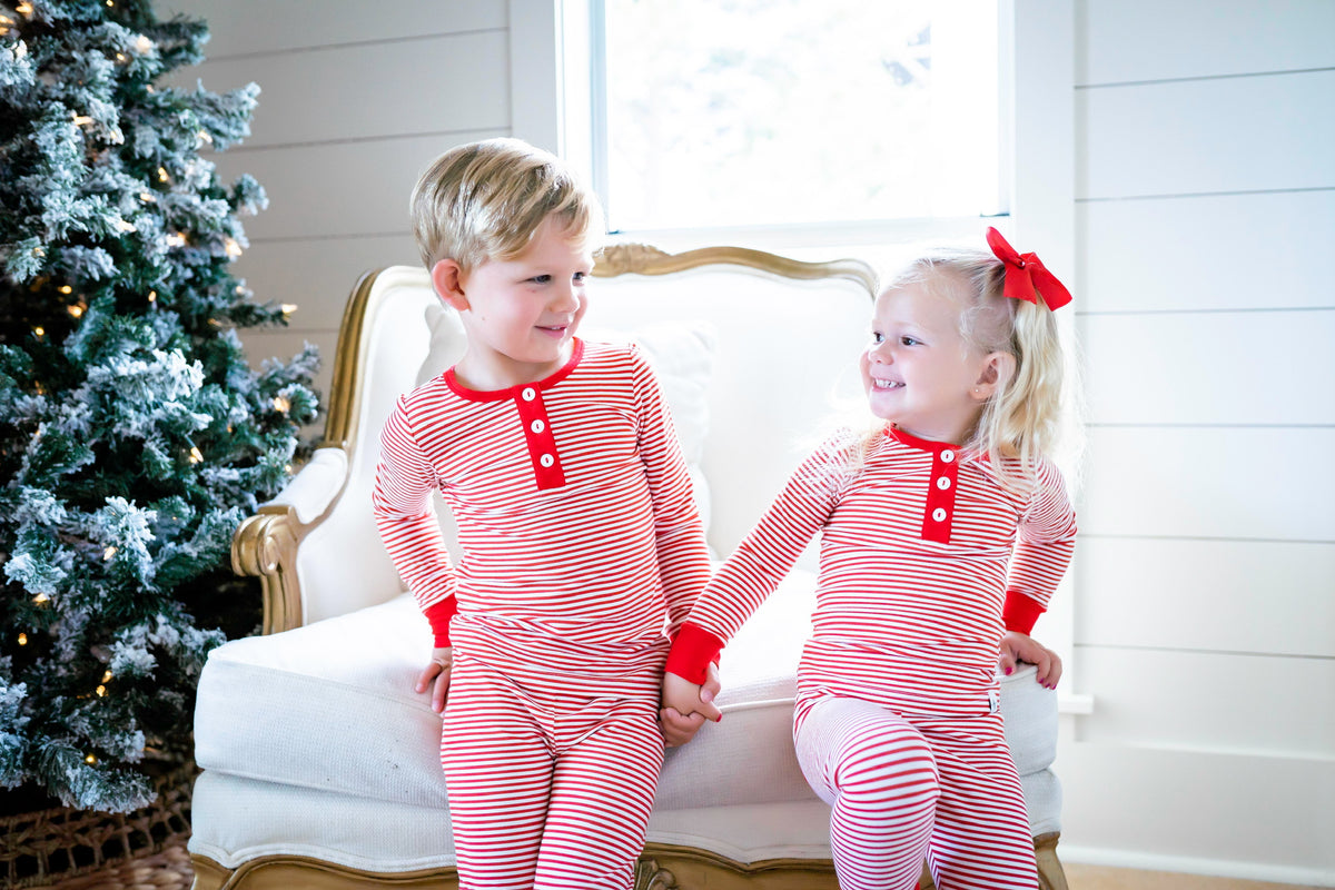 *PREORDER* Kids Classic Candy Cane Stripe Comfort Set