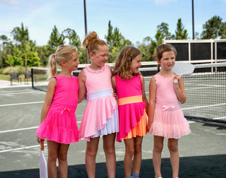 Hot Pink Culver Athletic Dress Love and Grow Clothing Co Hot Pink Culver Athletic Dress Love and Grow Clothing Co
