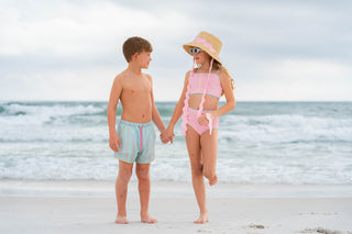 Harbor Hat- Pink, Red, Blue