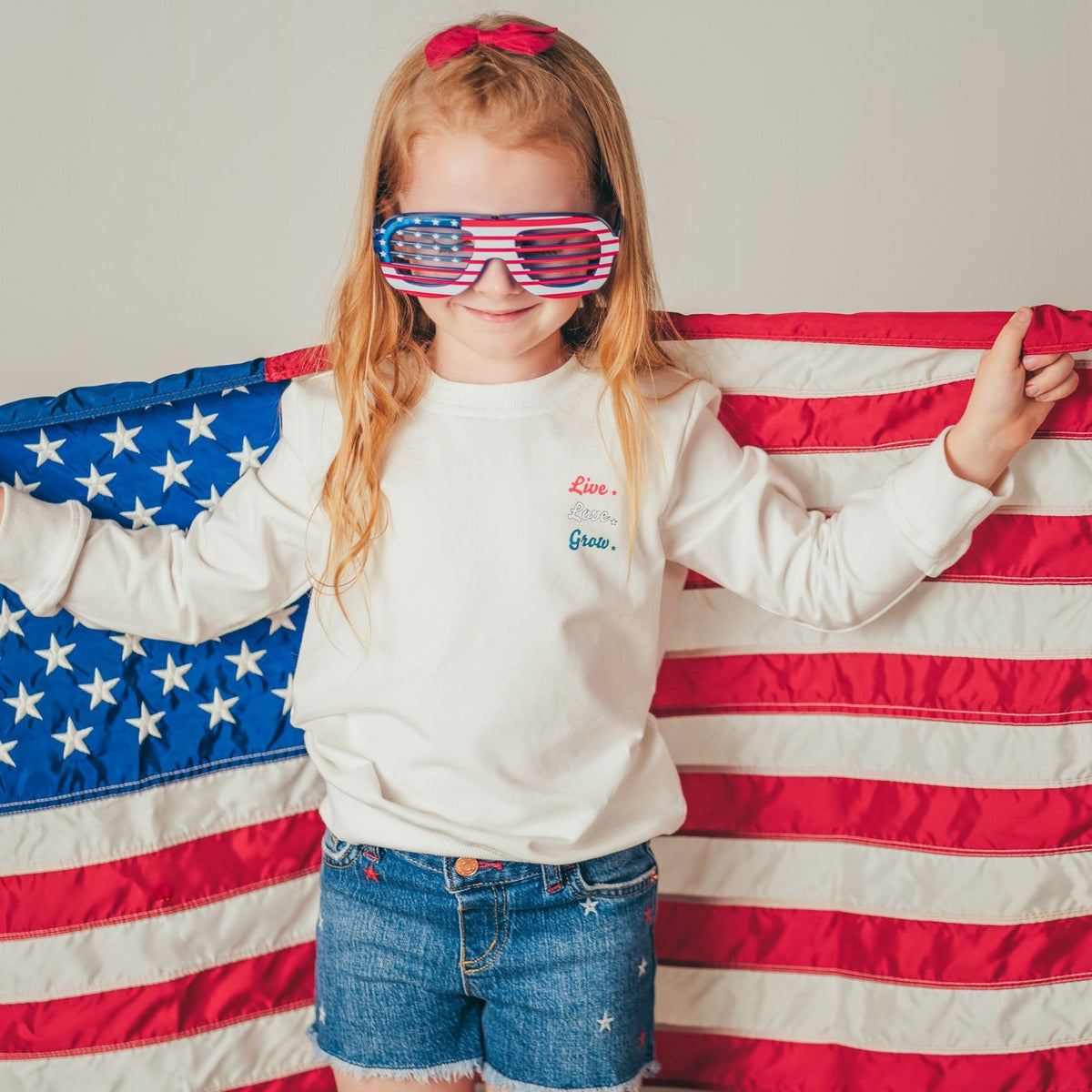 Girls America Sweatshirt