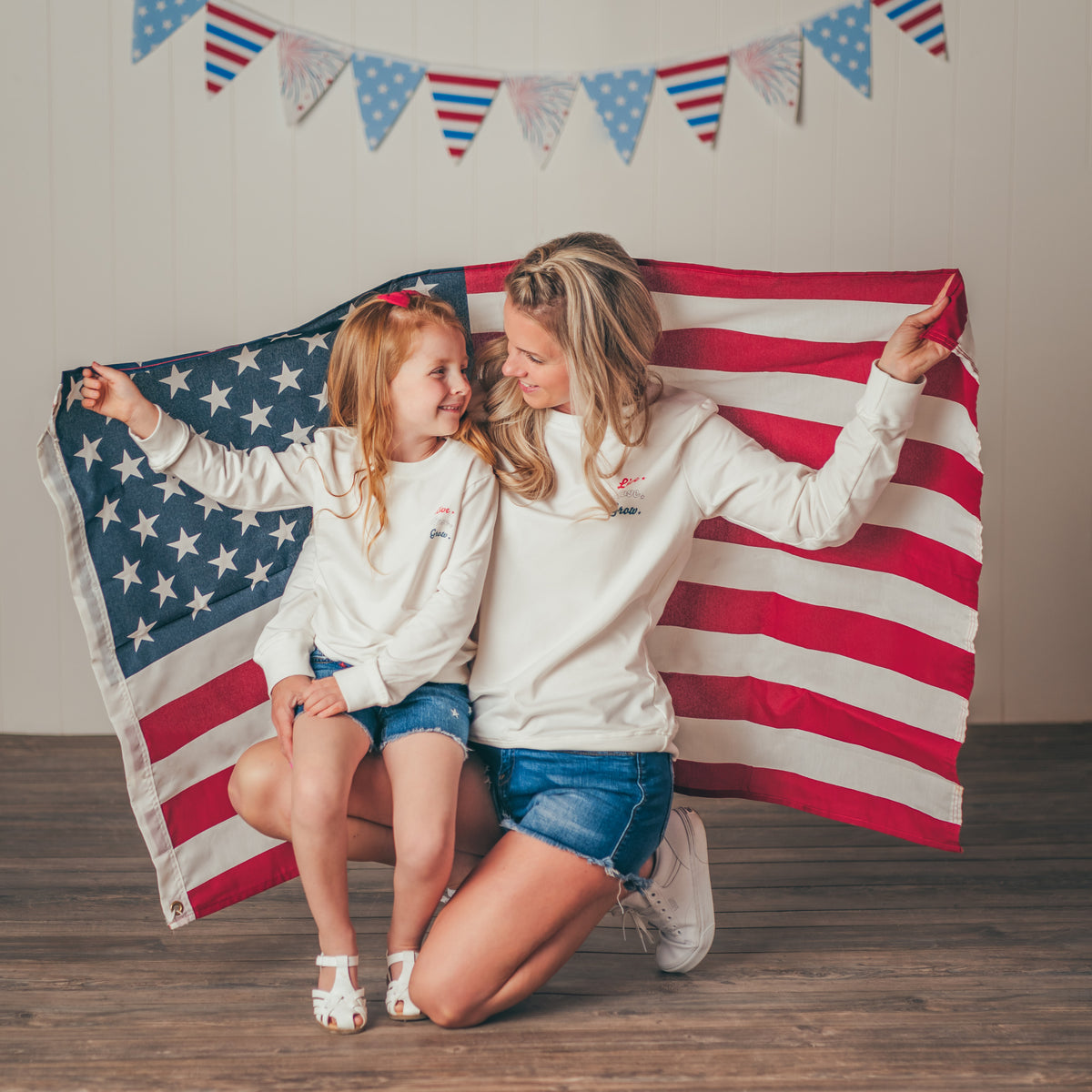 Girls America Sweatshirt