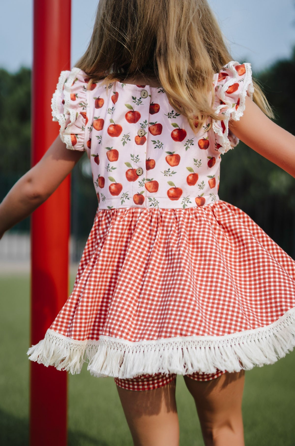Vintage Apple Tunic Set