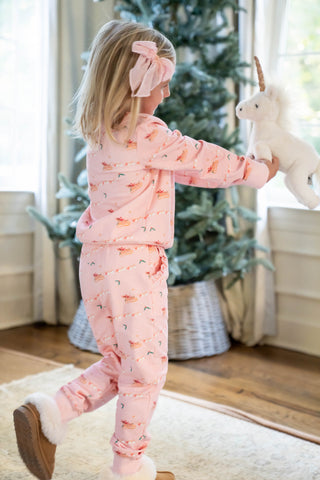 Festive Unicorn Sweat Set