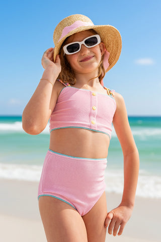 Sweetheart Splash High Waisted Bikini