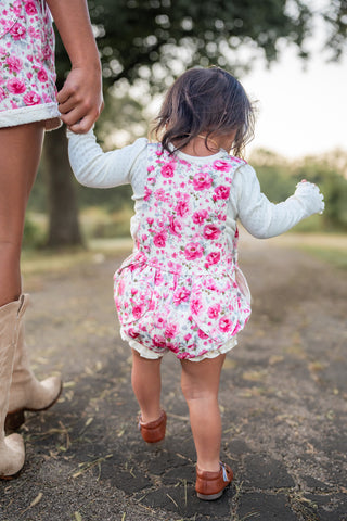 Prairie Rose Bloomer Overalls