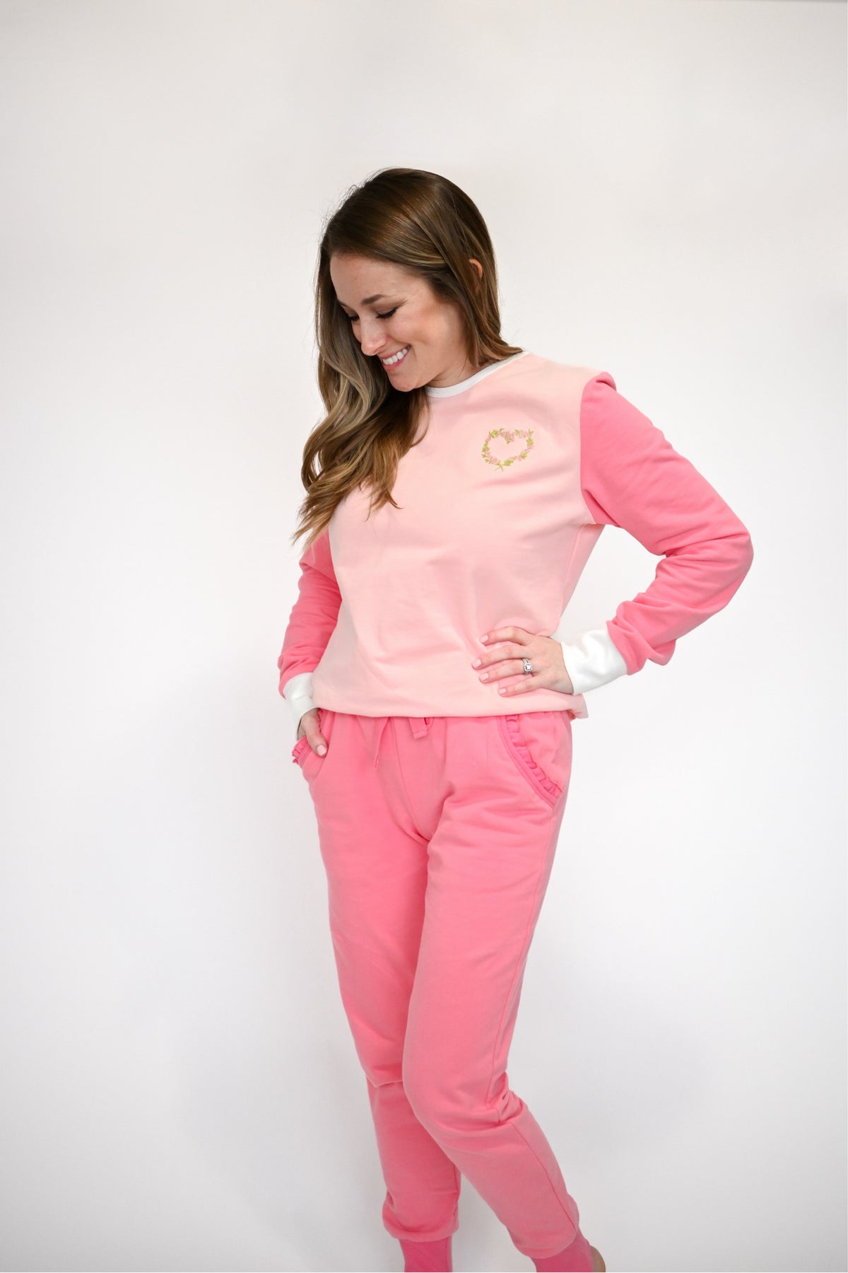 Women&#39;s Pink Sweatpants