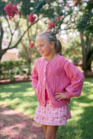 Hot Pink Cardigan