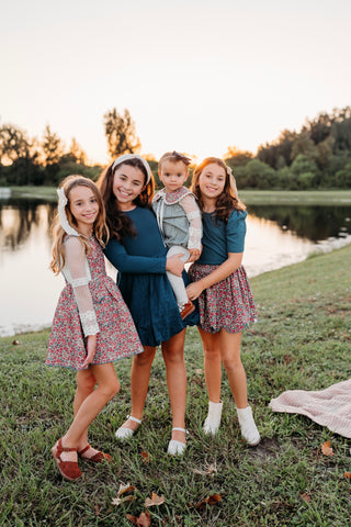 Blue Spruce Bubble Dress