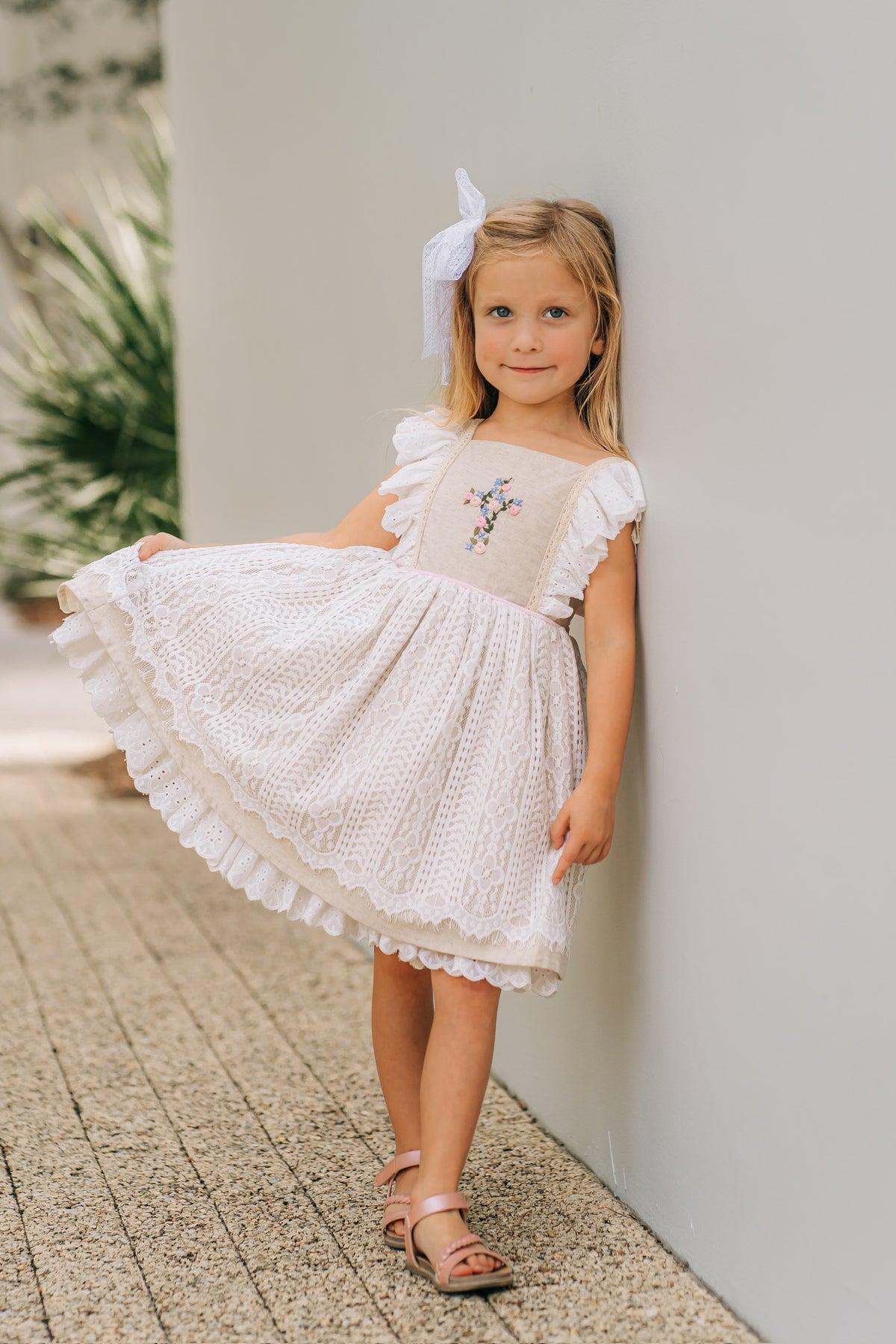 *PREORDER* Easter Vintage Cross Dress and Bloomer Set