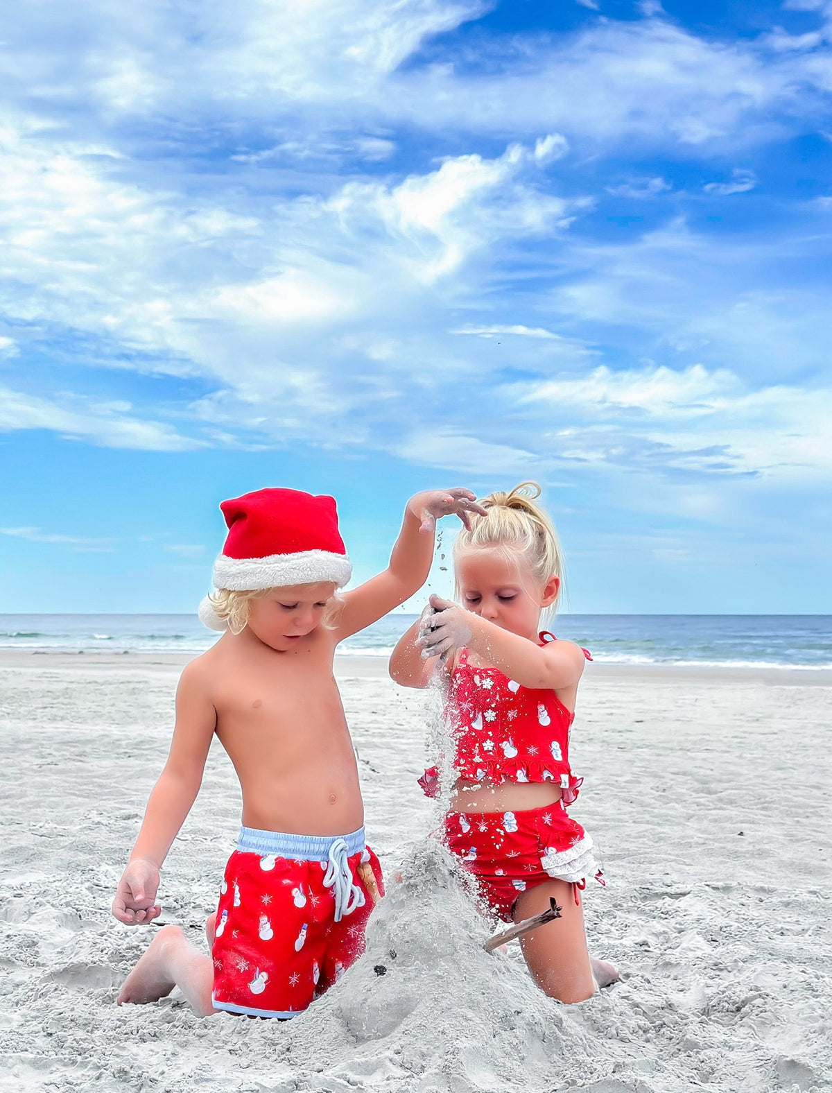 Frosty High Waisted Bikini