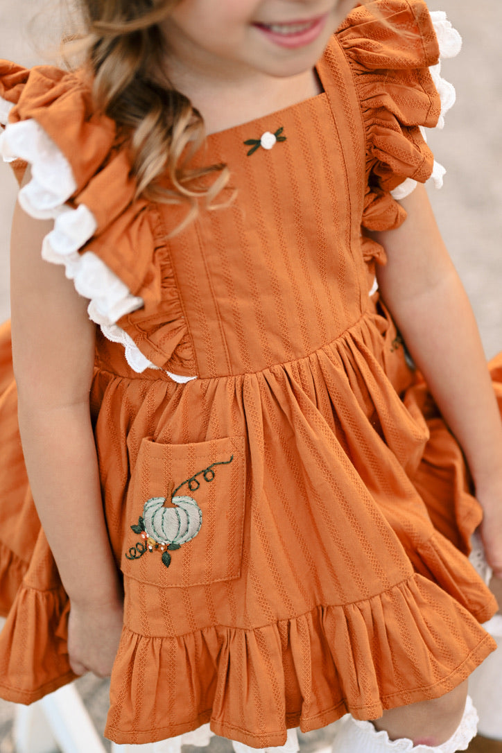 Pretty as a Pumpkin Pinafore