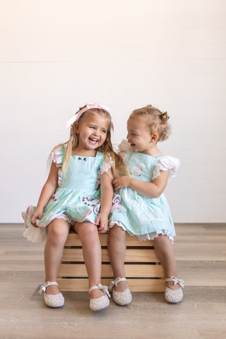 *PREORDER* Mint Easter Pinafore