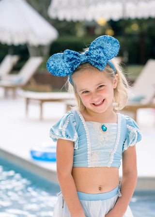 *PREORDER*Glass Slipper Puff Sleeve Bikini