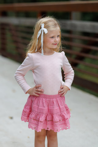 Simply Sweet Skort ~ Prairie Pink