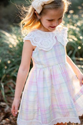 Girls Taffy Plaid Jumper Dress Girls Taffy Plaid Jumper Dress