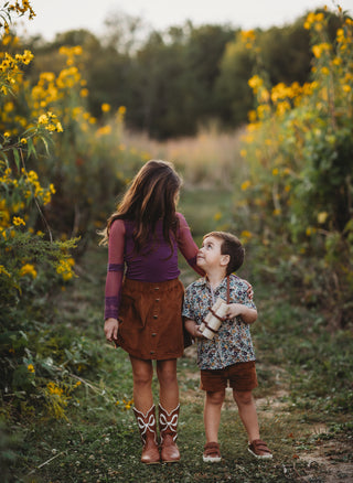 Lace Layering Shirt Bundle ~ Orchid and Peacock Blue