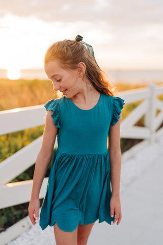 Scallop Basic Set ~ Peacock