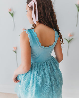 Daphne Short Dress and Shorts ~ Blue