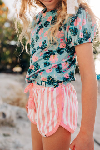 Hawaiian Shirt & Short Set