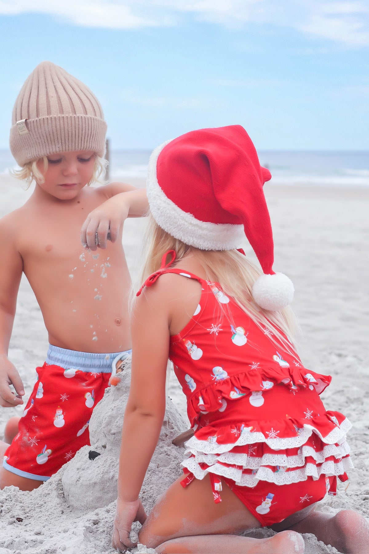 Frosty High Waisted Bikini