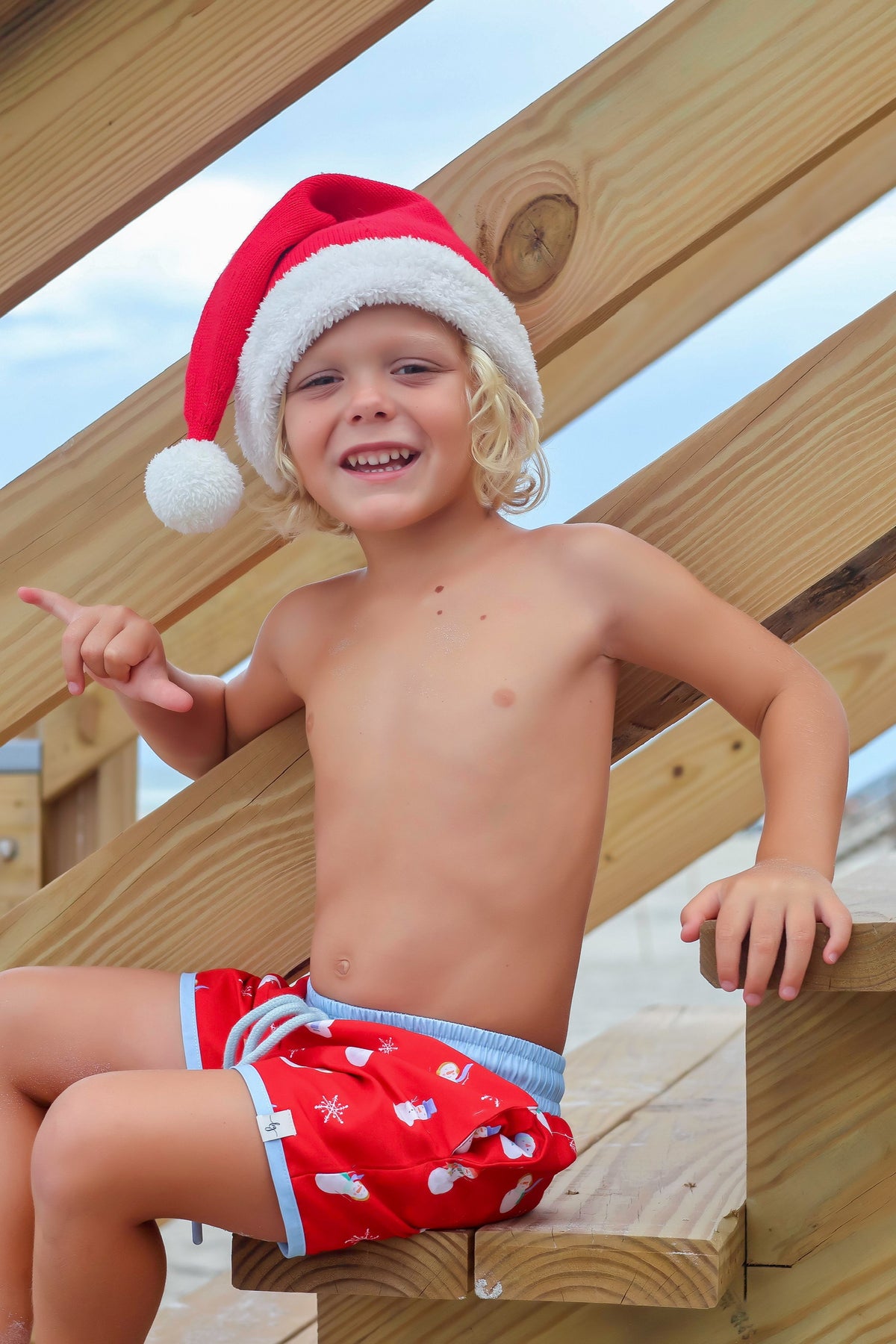 *PREORDER* Boys Frosty Swim Shorts