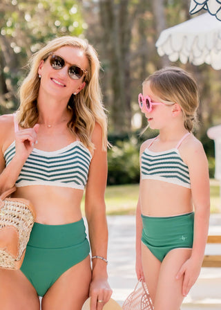 Cabana Crochet High Waisted Bikini