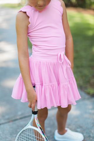 Bubble Gum Pink Culver Athletic Dress