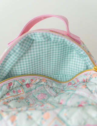 *PREORDER* Quilted Backpack ~ Petal Patchwork