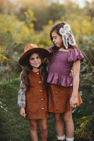 Corduroy Jumper ~ Caramel