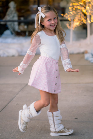 Spun Sugar Skort